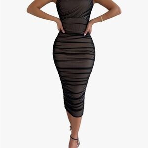 Black one should mesh dress size women small